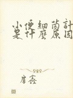 小便细菌计数高是什么原因