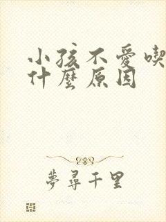 小孩不爱吃饭是什么原因