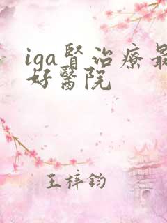 iga肾治疗最好医院