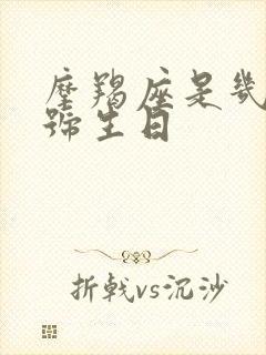 摩羯座是几月几号生日