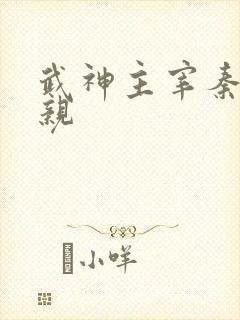 武神主宰秦尘母亲