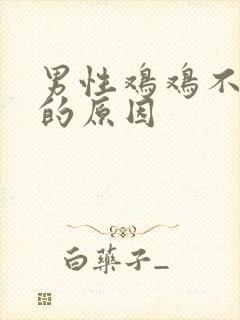 男性鸡鸡不够硬的原因