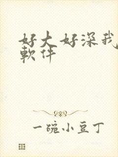 好大好深我高潮软件