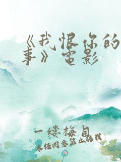 《我恨你的十件事》电影