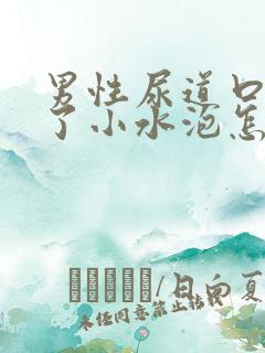 男性尿道口上长了小水泡怎么回事