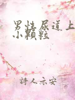 男性尿道上长了小颗粒