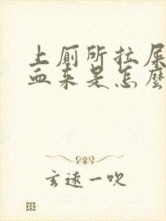 上厕所拉屎拉出血来是怎么回事