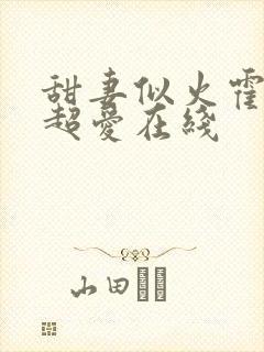 甜妻似火霍爷他超爱在线