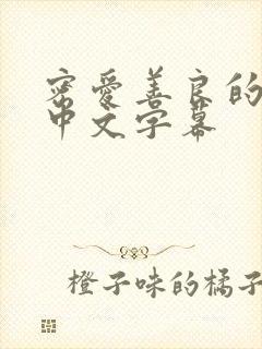 密爱善良的嫂子中文字幕