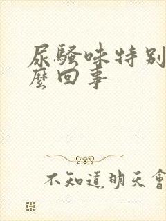 尿骚味特别大怎么回事