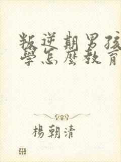 叛逆期男孩子厌学怎么教育