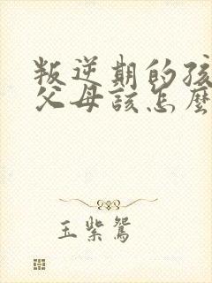 叛逆期的孩子打父母该怎么办