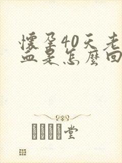 怀孕40天老流血是怎么回事