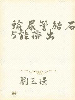 输尿管结石0.5能排出