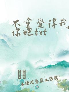 不会觉得我还爱你吧txt