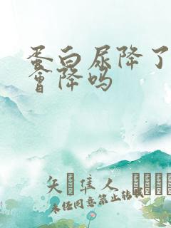 蛋白尿降了肌酐会降吗