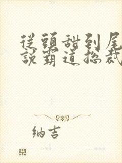 从头甜到尾的小说霸道总裁