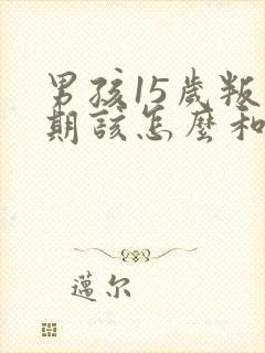 男孩15岁叛逆期该怎么和他相处
