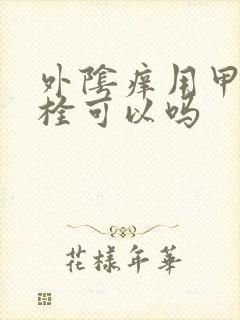 外阴痒用甲硝唑栓可以吗