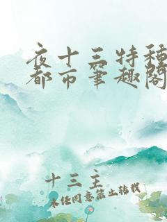 夜十三特种兵在都市笔趣阁