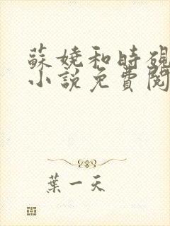 苏娆和时砚清的小说免费阅读