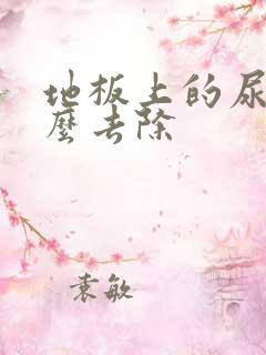 地板上的尿味怎么去除