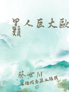 黑人巨大欧美另类