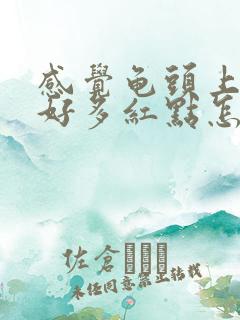 感觉龟头上冒出好多红点怎么回事