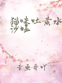 猫咪吐黄水声音沙哑