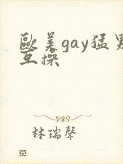 欧美gay猛男互操