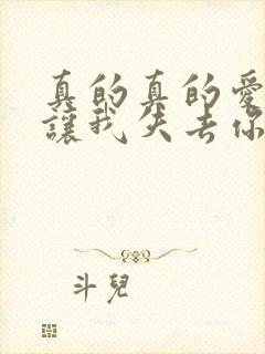 真的真的爱你别让我失去你是什么歌