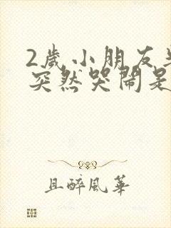 2岁小朋友半夜突然哭闹是怎么回事