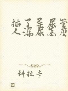 插了导尿管的病人漏尿怎么办