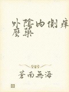 外阴内侧痒擦什么药