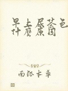 早上尿茶色尿是什么原因