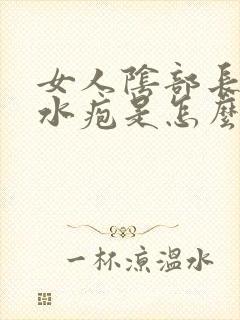 女人阴部长了个水疱是怎么回事