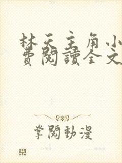 林天主角小说免费阅读全文