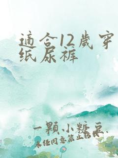 适合12岁穿的纸尿裤