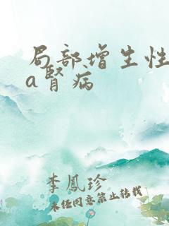 局部增生性iga肾病