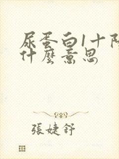 尿蛋白1十阳是什么意思