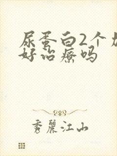 尿蛋白2个加号好治疗吗