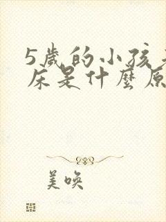 5岁的小孩老尿床是什么原因