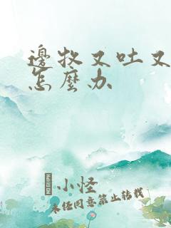 边牧又吐又拉稀怎么办