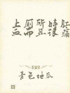 上厕所时肛门流血而且很痛是怎么回事