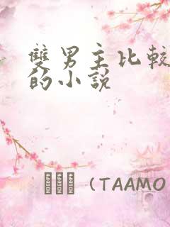 双男主比较好看的小说