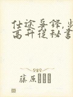 仕途争锋,步步高升从秘书开始