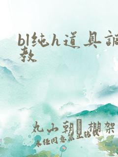 bl纯h道具调教
