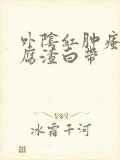 外阴红肿瘙痒豆腐渣白带