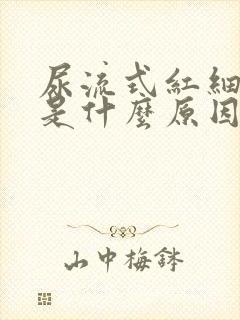 尿流式红细胞高是什么原因