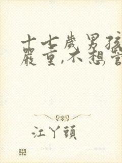 十七岁男孩叛逆严重,不想管他了怎么办